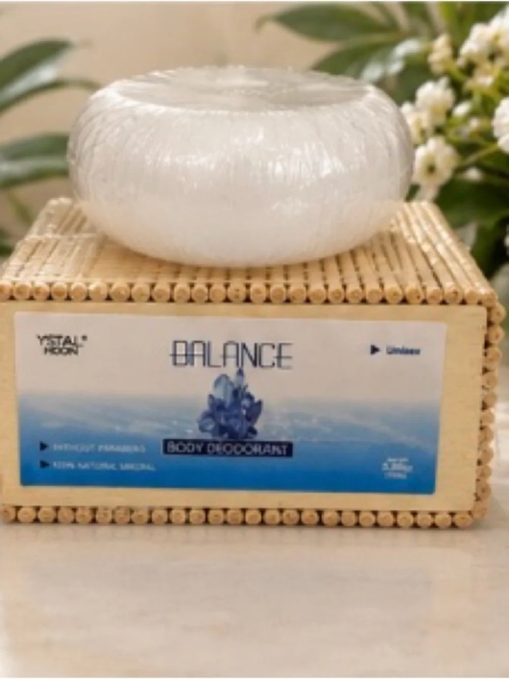 100% Natural Mineral Body Bar 100g | Face, Body, Hands & Feet | Long-Lasting